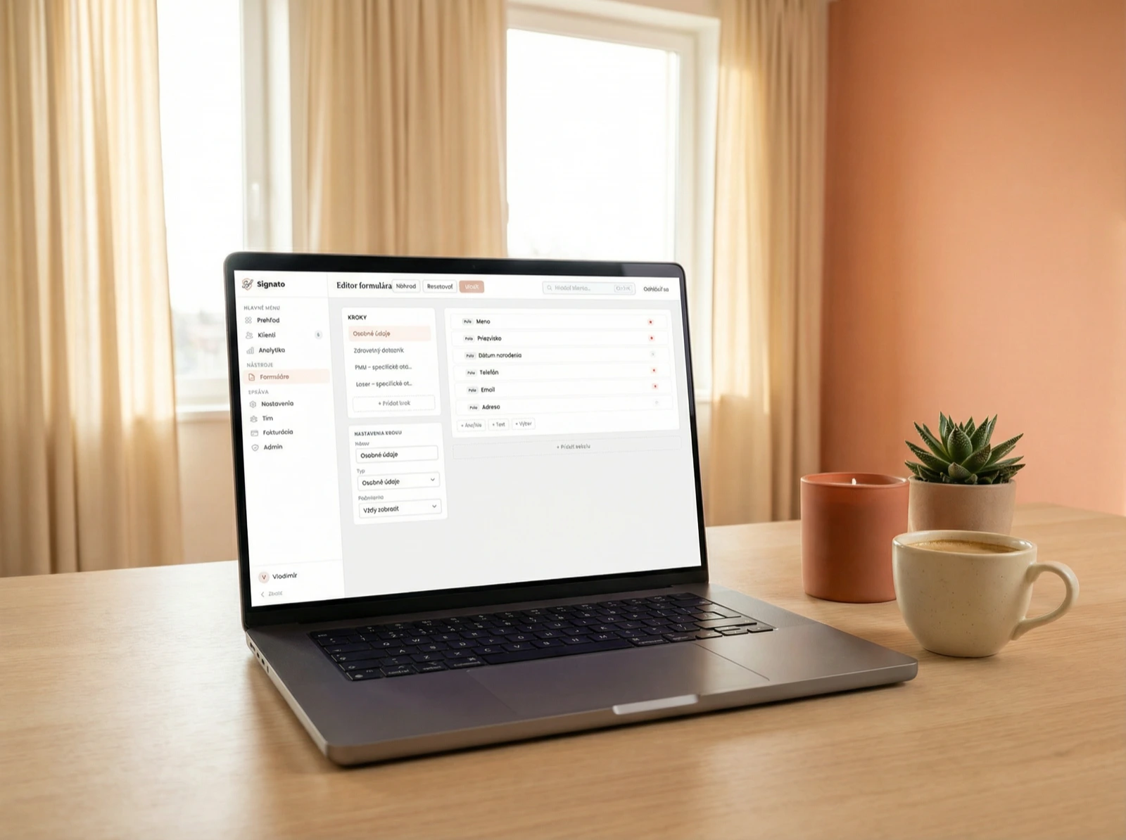 Vlastné formuláre na mieru